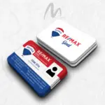 Kabartma Laklı Kartvizit